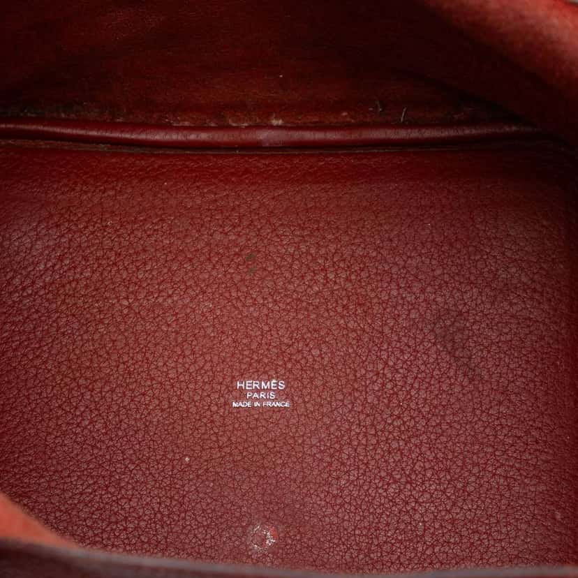 Hermès Clemence Picotin Lock 22 Red Leather Very good condition - Model View