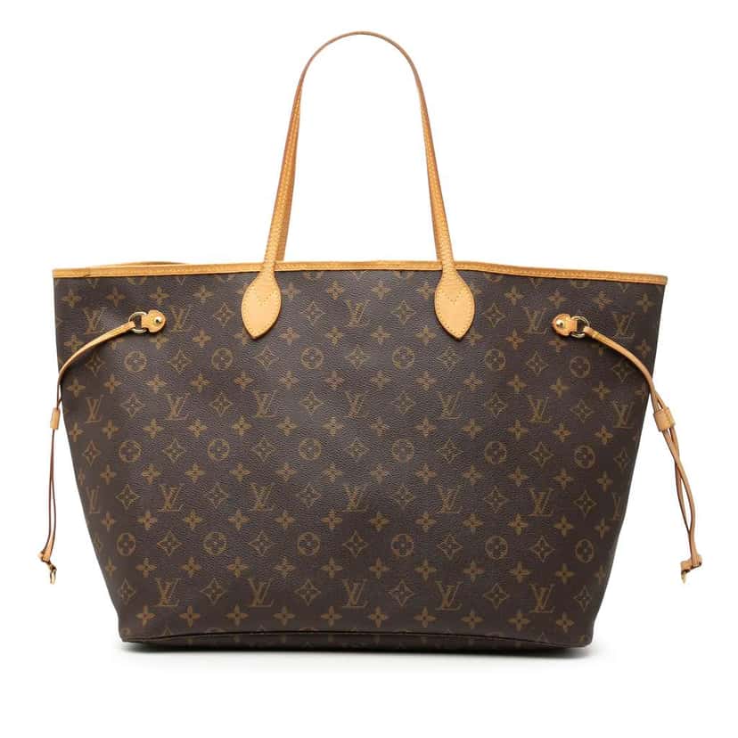 Louis Vuitton Monogram Neverfull GM Brown Very good condition - Front View