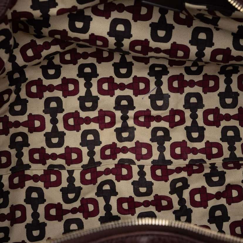 Gucci Large Guccissima Hysteria Tote Brown Leather Very good condition - Model View