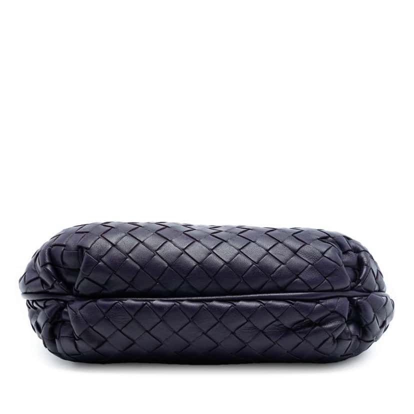 Bottega Veneta Nappa Intrecciato Crossbody Purple Leather Very good condition - Inside View