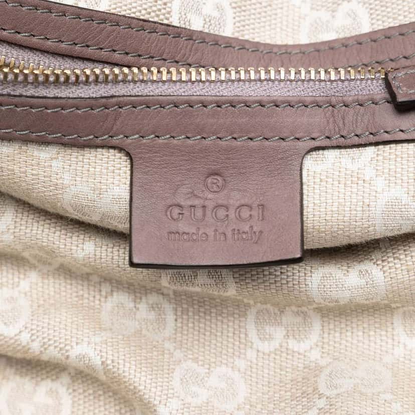 Gucci Leather Braided Handle Hobo Brown Leather Very good condition - Box View