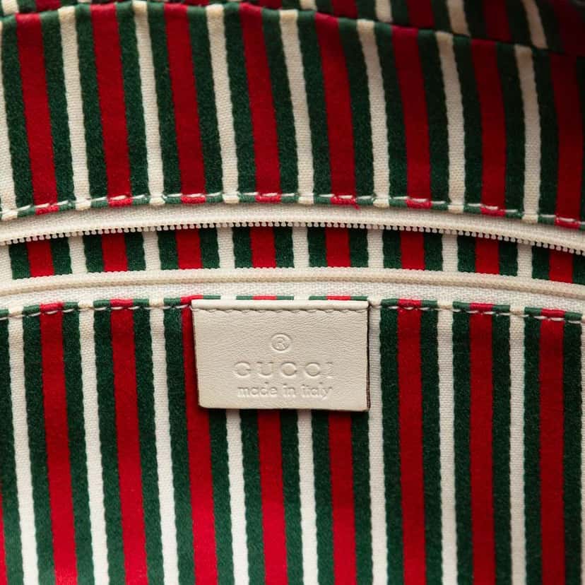 Gucci GG Canvas New Britt Shoulder Bag Beige Canvas Good condition - Box View