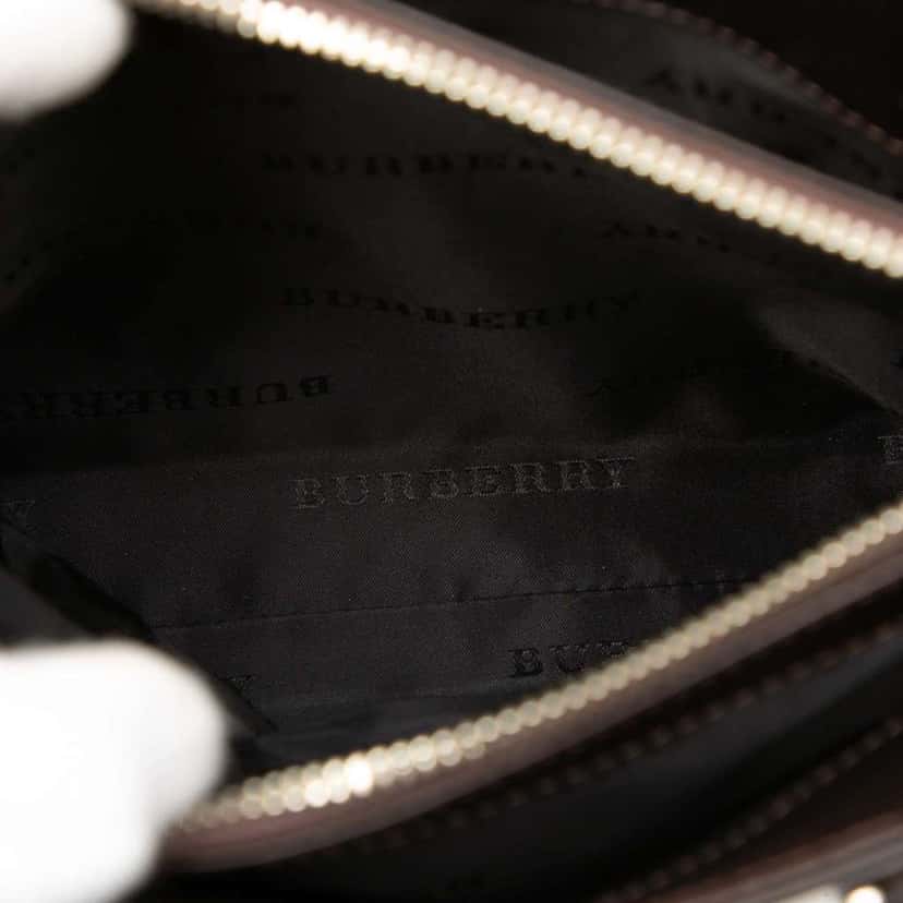 Burberry House Check Canvas Tote Beige Canvas Very good condition - Model View