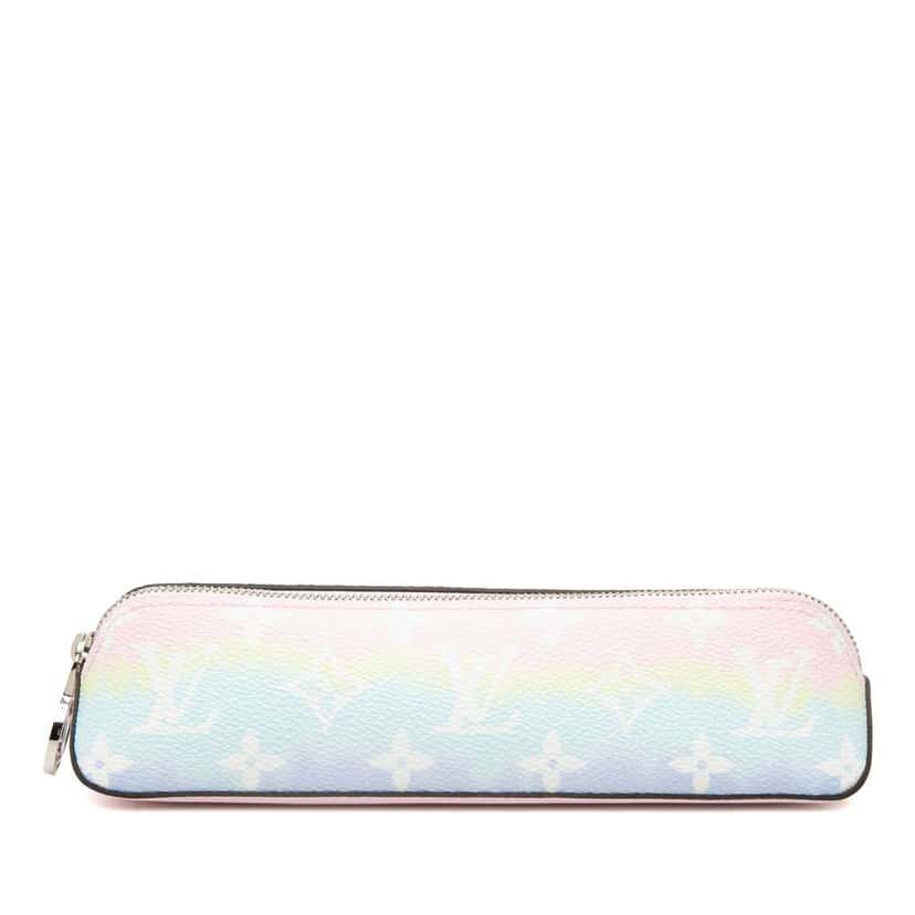 Louis Vuitton Monogram Giant Escale Elizabeth Pencil Case Pink Very good condition - Front View