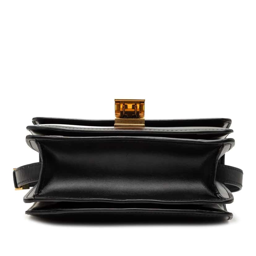Celine Small Calfskin Classic Box Black Leather Very good condition - Inside View