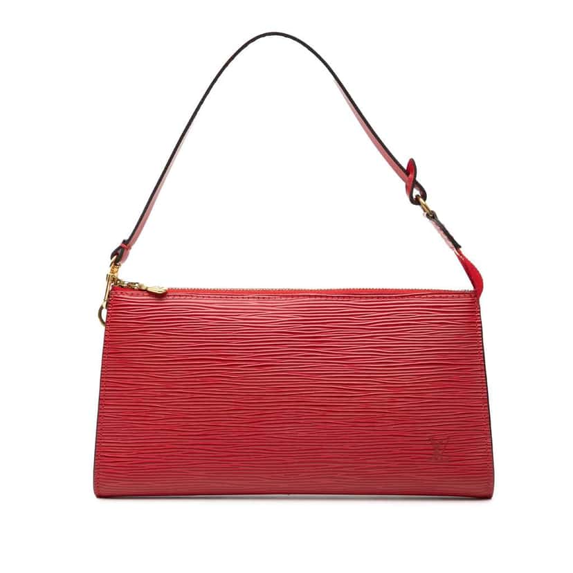 Louis Vuitton Epi Pochette Accessoires Red Leather Very good condition - Front View