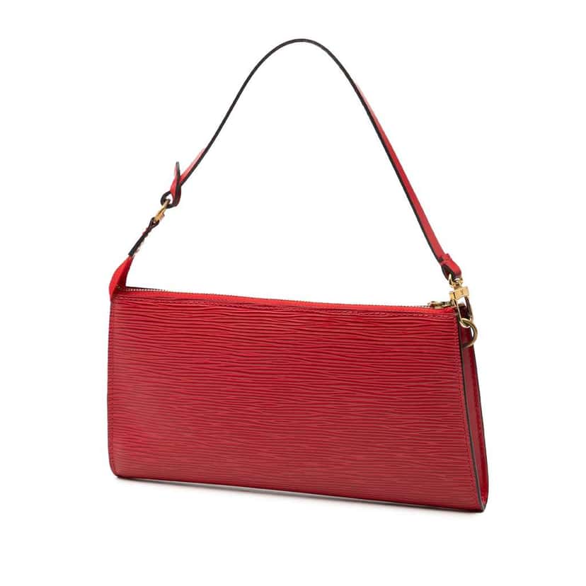 Louis Vuitton Epi Pochette Accessoires Red Leather Very good condition - Back View