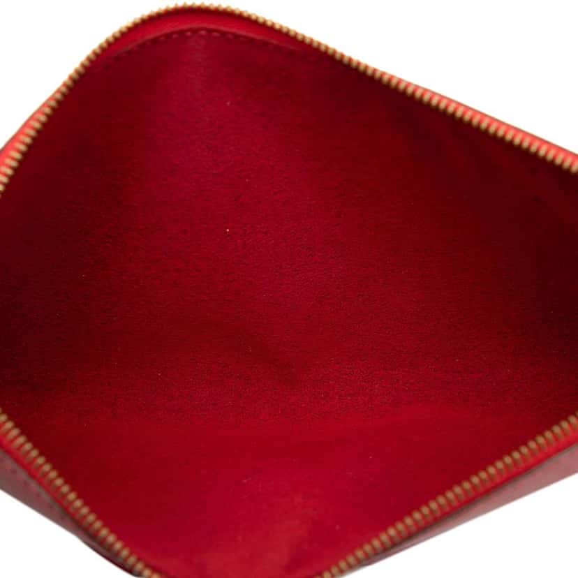 Louis Vuitton Epi Pochette Accessoires Red Leather Very good condition - Model View