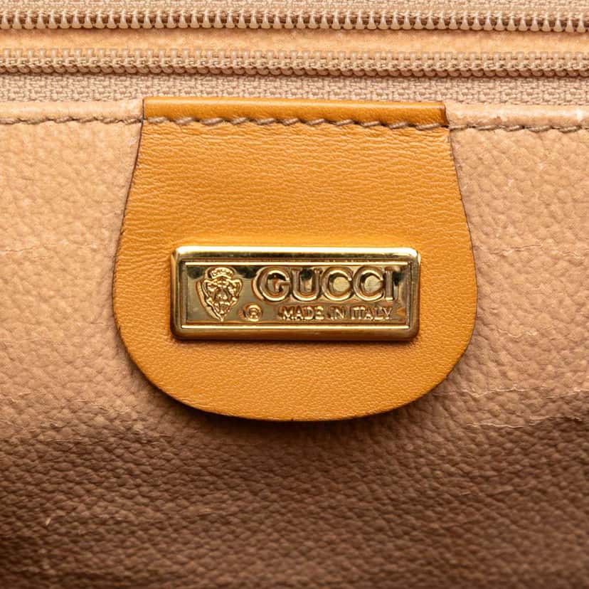 Gucci Micro GG Supreme Portfolio Case Beige Canvas Very good condition - Box View