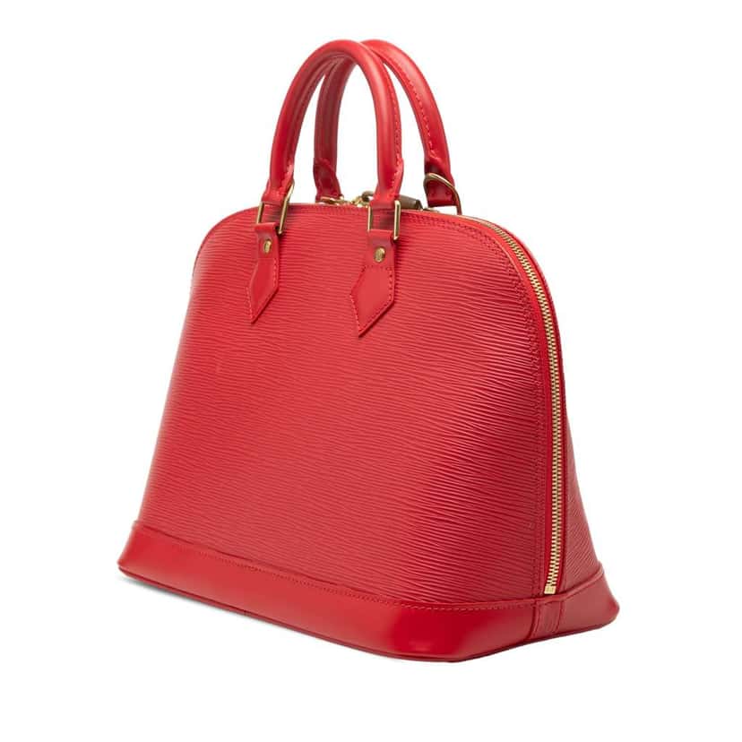 Louis Vuitton Epi Alma PM Red Leather Very good condition - Back View