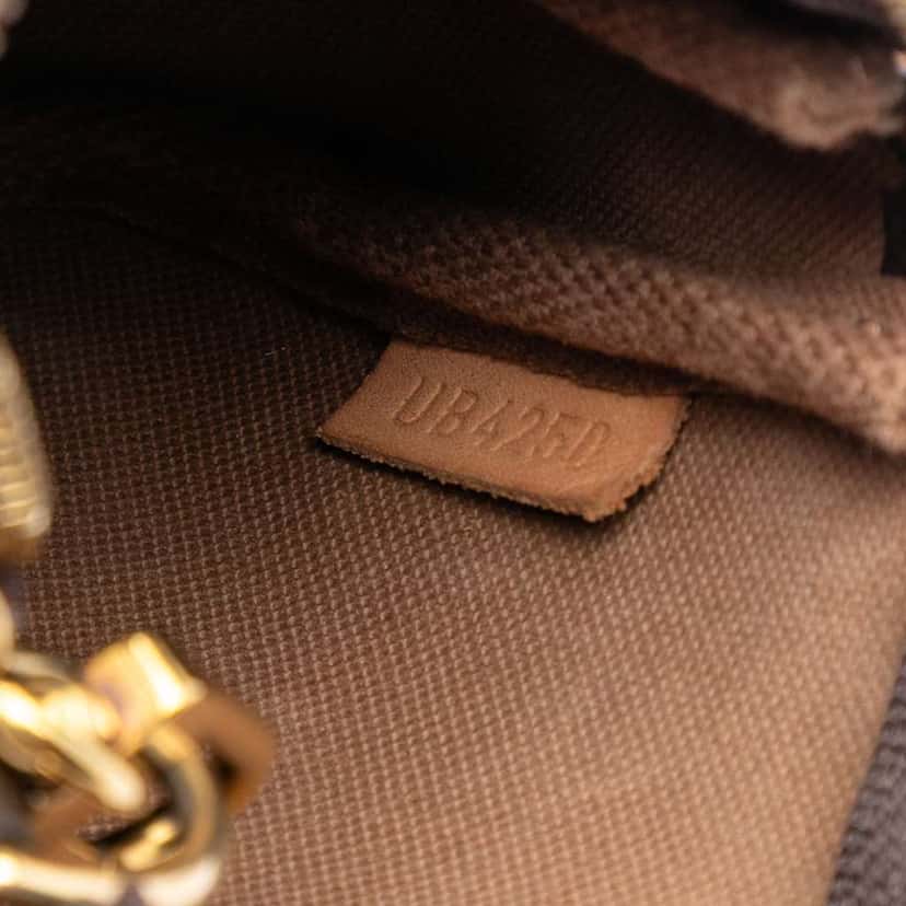 Louis Vuitton Monogram Mini Pochette Accessoires Brown Very good condition - Box View