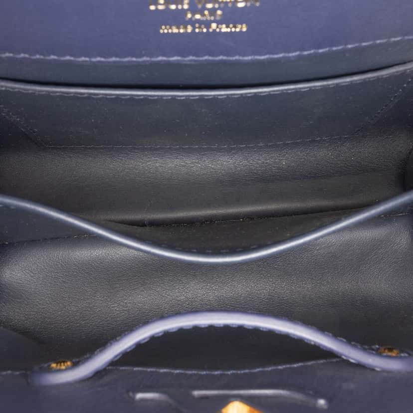 Louis Vuitton Monogram Since 1854 Capucines BB Blue Leather Very good condition - Model View