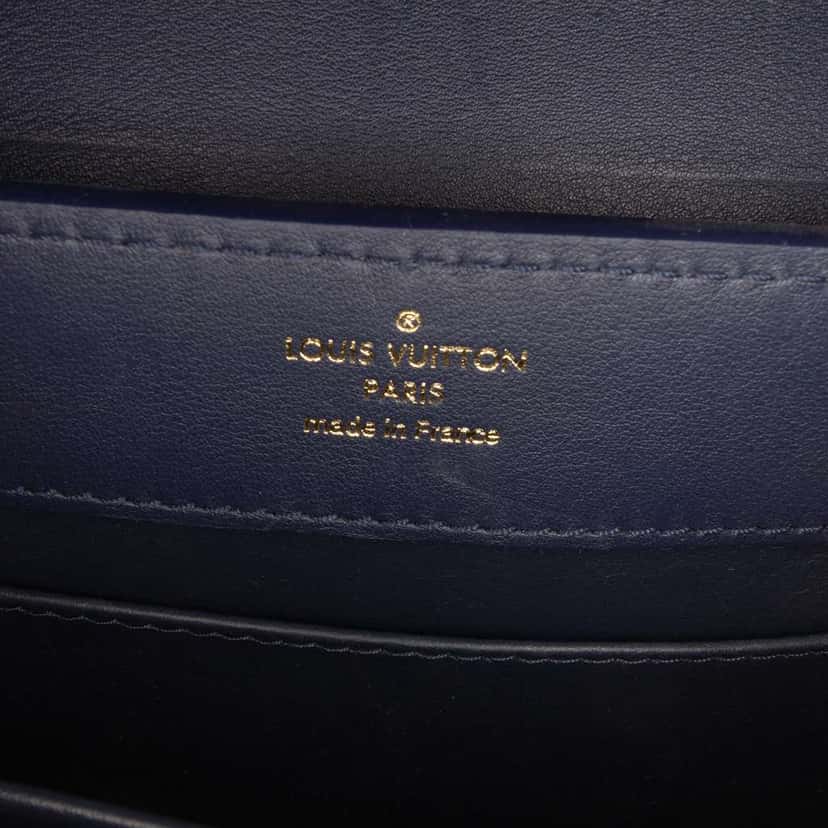 Louis Vuitton Monogram Since 1854 Capucines BB Blue Leather Very good condition - Box View