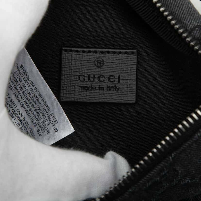 Gucci Kids GG Denim Belt Bag Grey Denim Very good condition - Box View