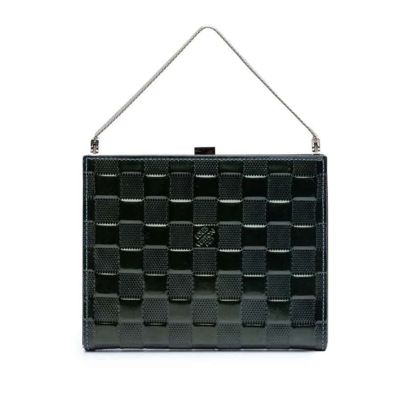 Louis Vuitton Damier Vernis Ange MM Blue Leather Very good condition - Front View