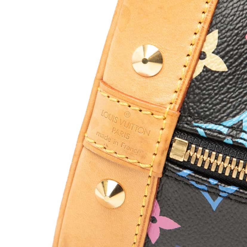 Louis Vuitton Monogram Multicolore Alma PM Black Good condition - Box View