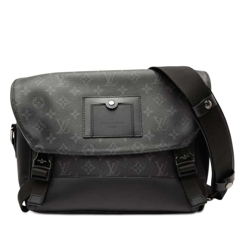 Louis Vuitton Monogram Eclipse Voyager PM Black Very good condition - Front View