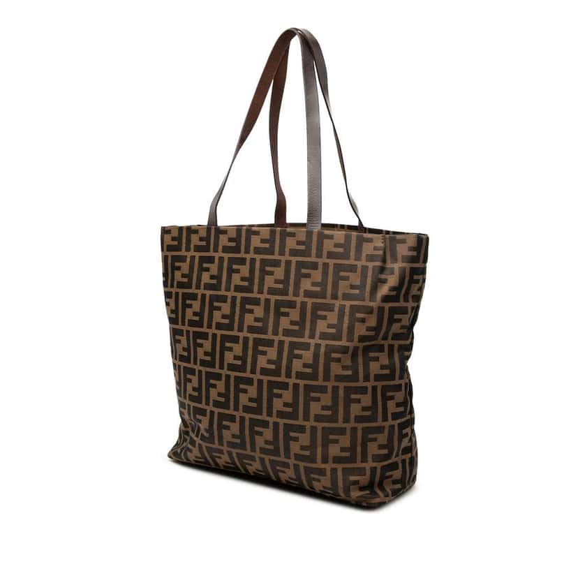 Fendi Zucca Canvas Tote Brown Canvas Very good condition - Inside View