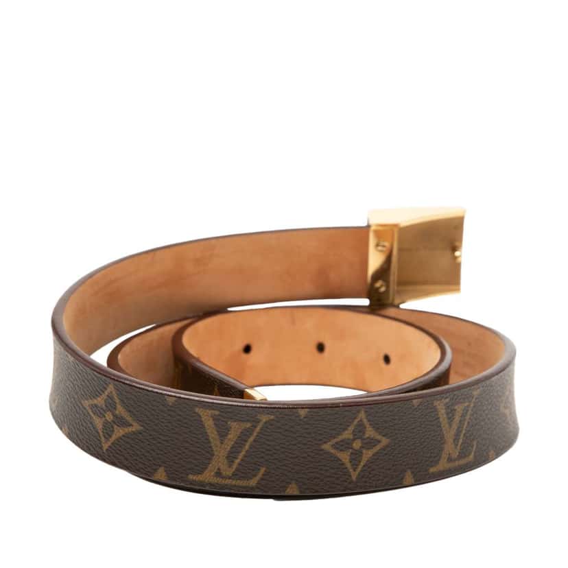 Louis Vuitton Monogram Ceinture Belt Brown Very good condition - Inside View