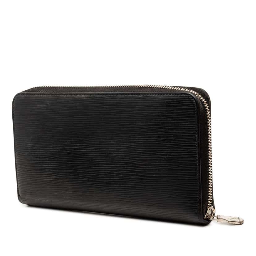Louis Vuitton Epi Zippy Long Wallet Black Leather Very good condition - Back View