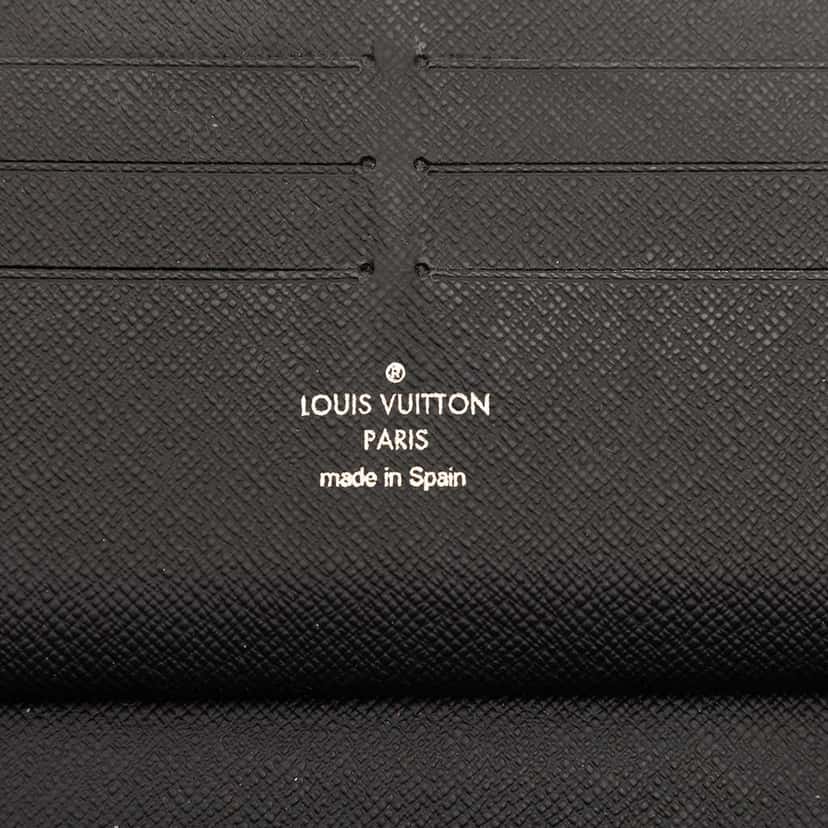 Louis Vuitton Epi Zippy Long Wallet Black Leather Very good condition - Box View