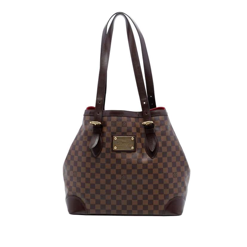 Louis Vuitton Damier Ebene Hampstead GM Brown Very good condition - Front View