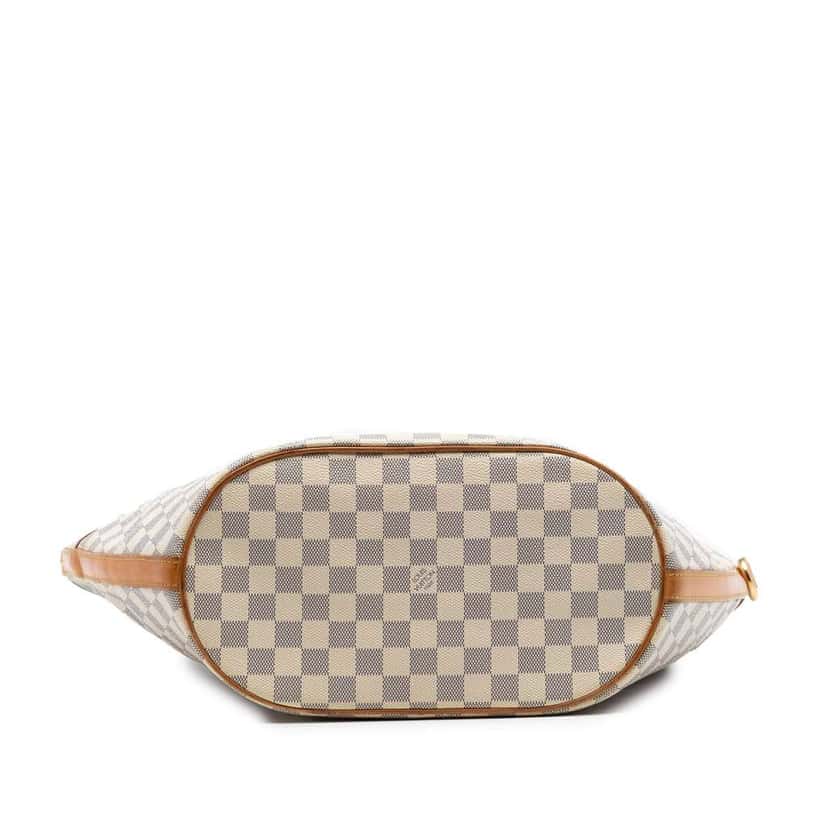 Louis Vuitton Damier Azur Pampelonne PM White Very good condition - Inside View