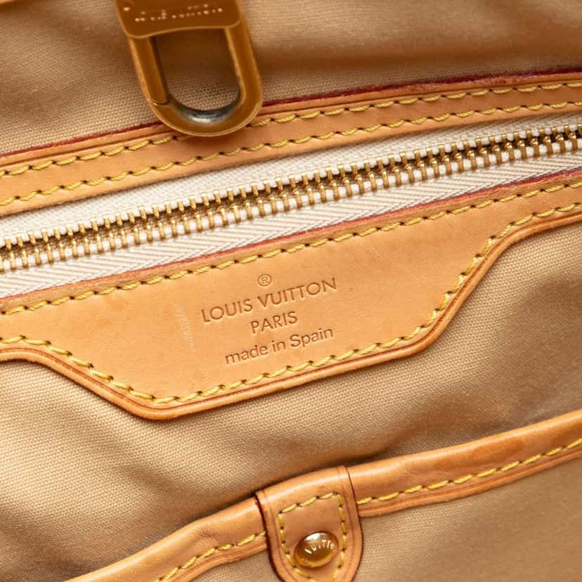 Louis Vuitton Damier Azur Pampelonne PM White Very good condition - Box View