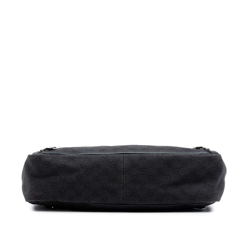 Gucci GG Denim Abbey D Ring Tote Black Denim Very good condition - Inside View