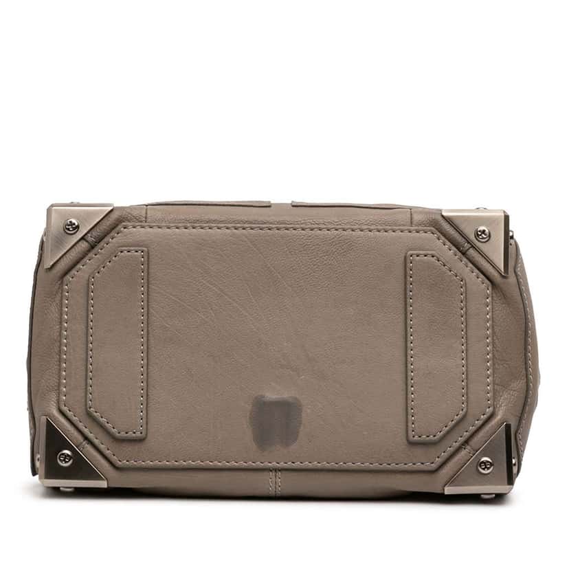Alexander Wang Leather Fold Over Trunk Adele Clutch Brown Leather Very good condition - Inside View