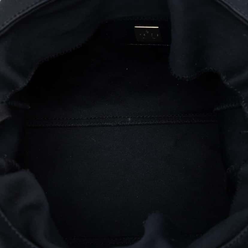 Fendi Jersey Handbag Black Cotton Very good condition - Model View