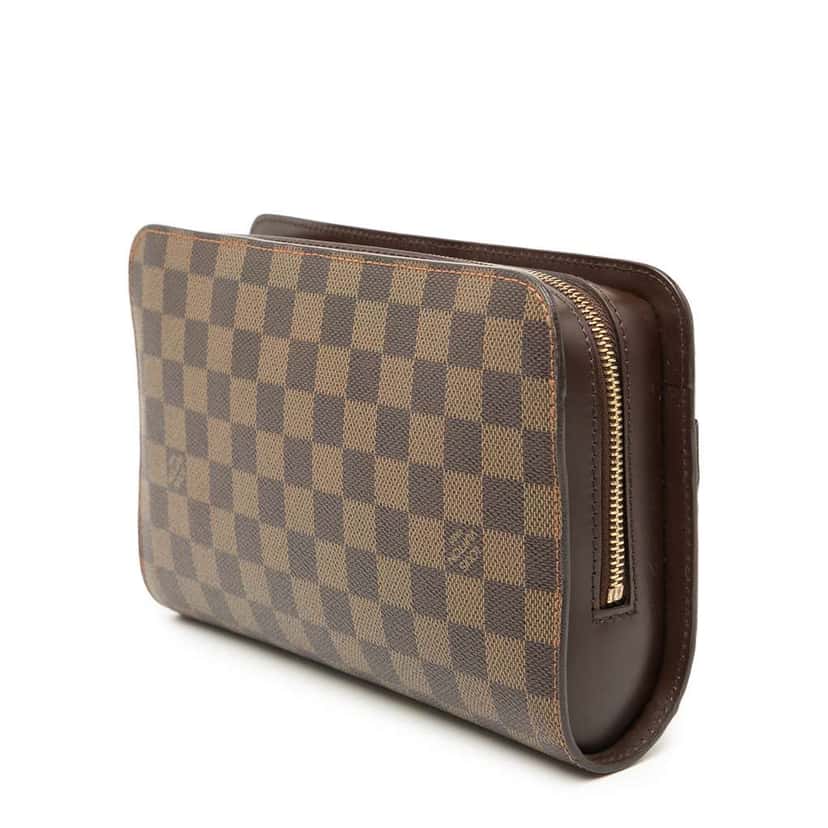Louis Vuitton Damier Ebene Saint Louis Pochette Brown Very good condition - Back View