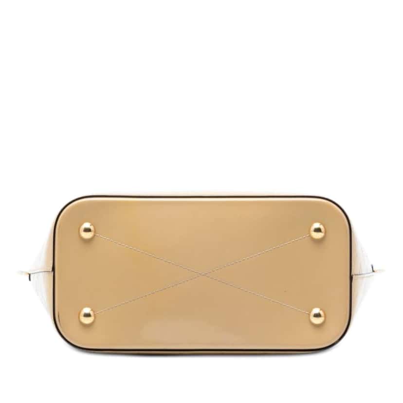 Louis Vuitton Monogram Vernis Montebello MM Beige Leather Very good condition - Inside View