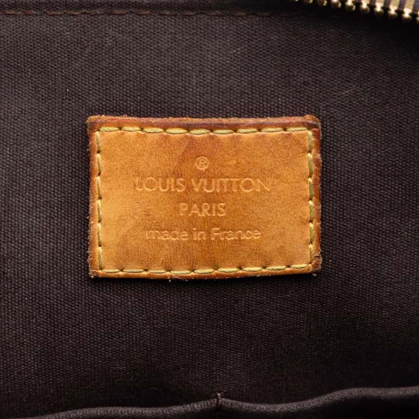 Louis Vuitton Monogram Vernis Alma PM Purple Leather Very good condition - Box View