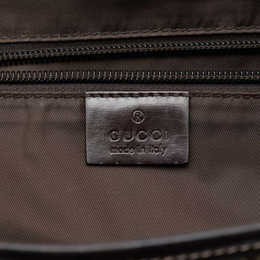 Gucci Large GG Supreme Interlocking G Messenger Bag Beige Canvas Very good condition - Box View