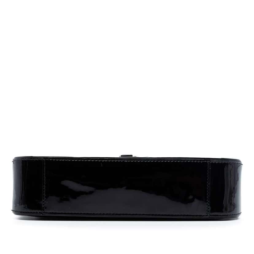Saint Laurent Patent  Le 5 a 7 Black Leather Very good condition - Inside View