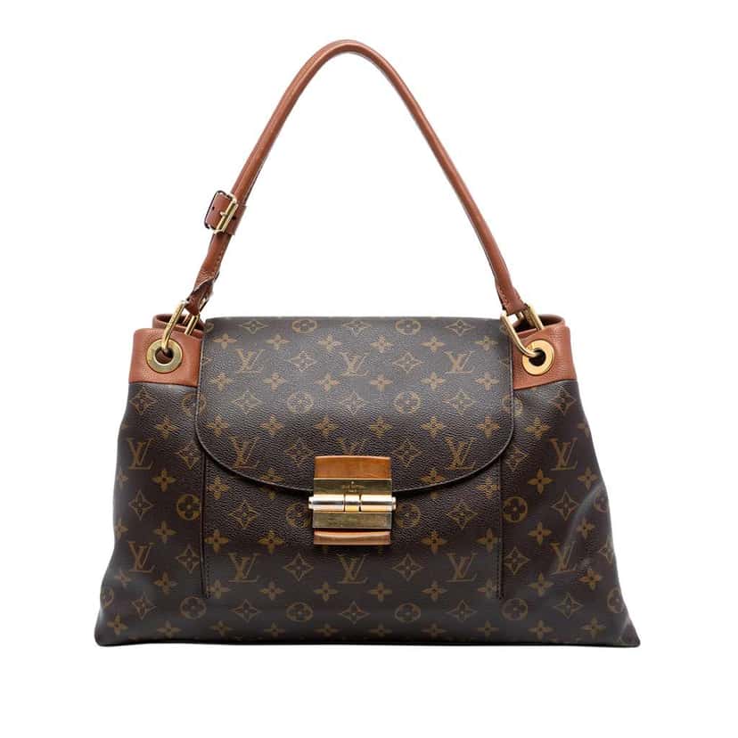 Louis Vuitton Monogram Olympe MM Brown Very good condition - Front View