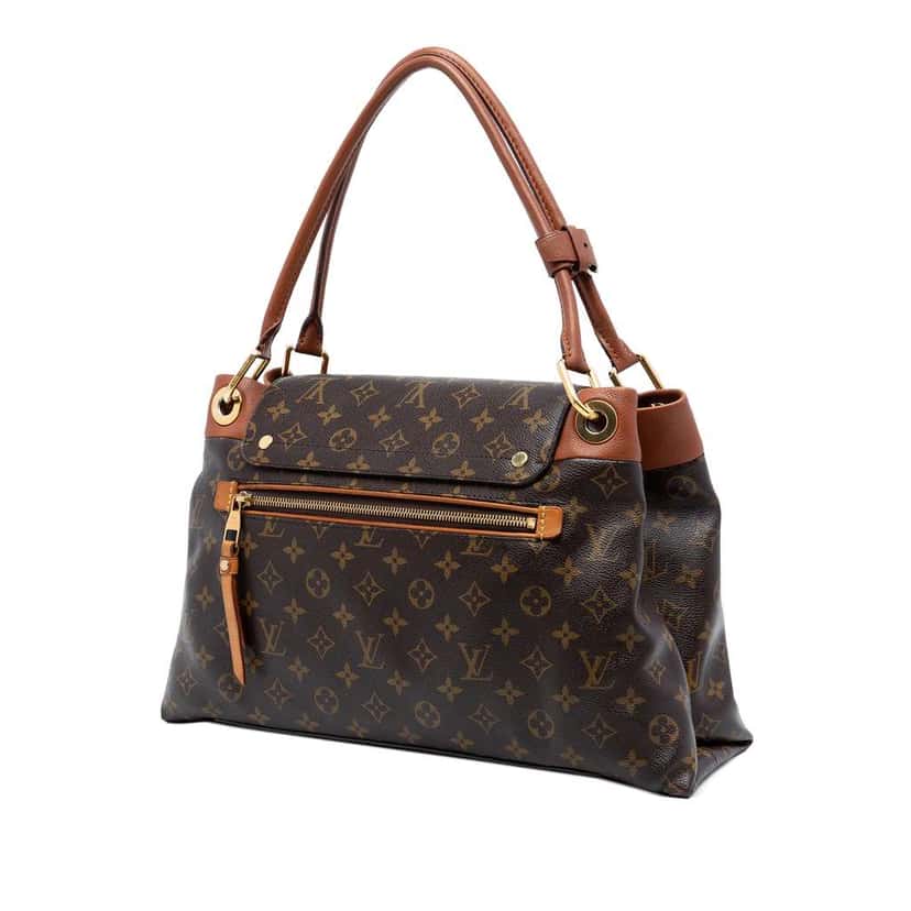 Louis Vuitton Monogram Olympe MM Brown Very good condition - Back View