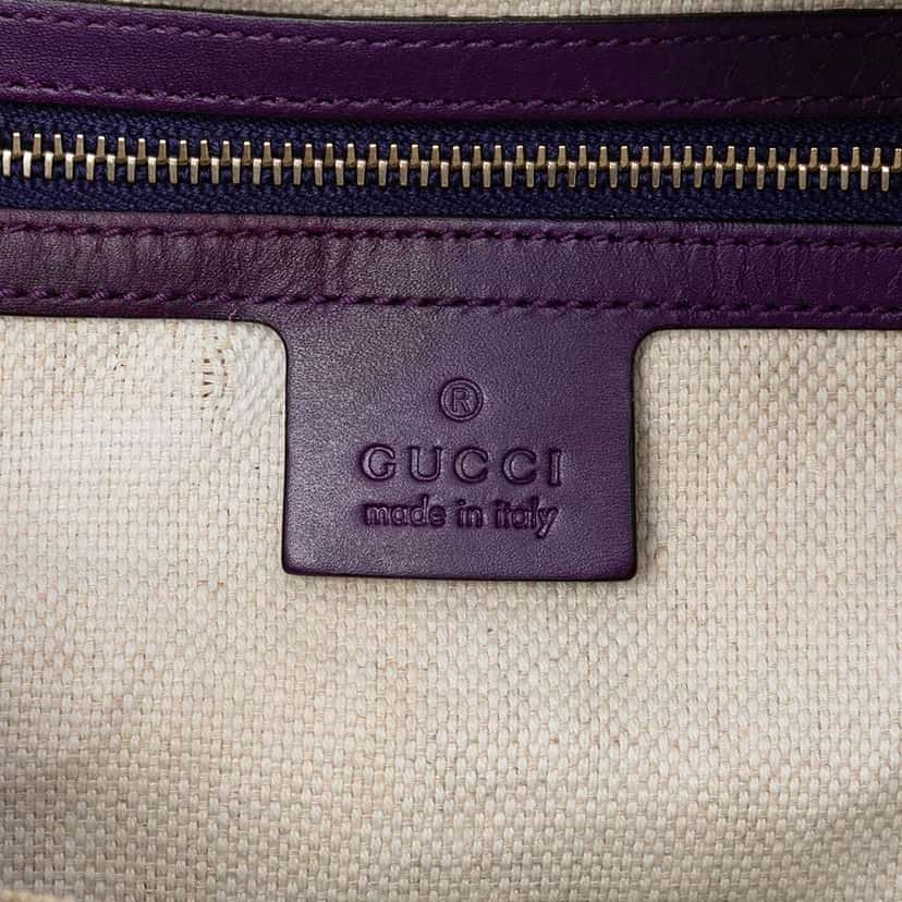 Gucci GG Canvas Cheer Hobo Beige Canvas Very good condition - Box View