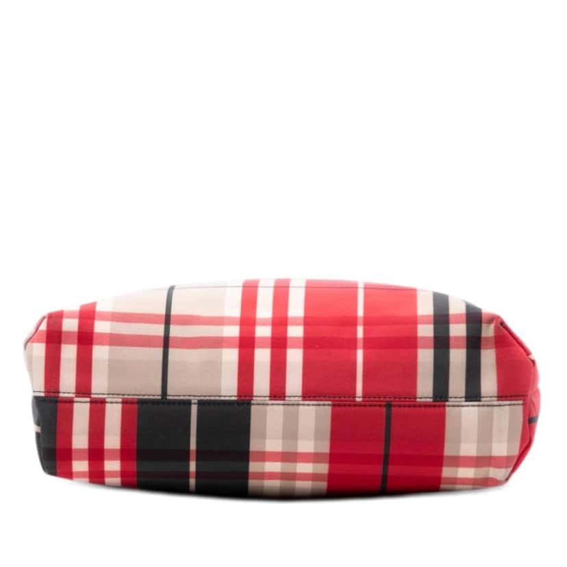 Burberry House Check Canvas Tote Red Canvas Very good condition - Inside View