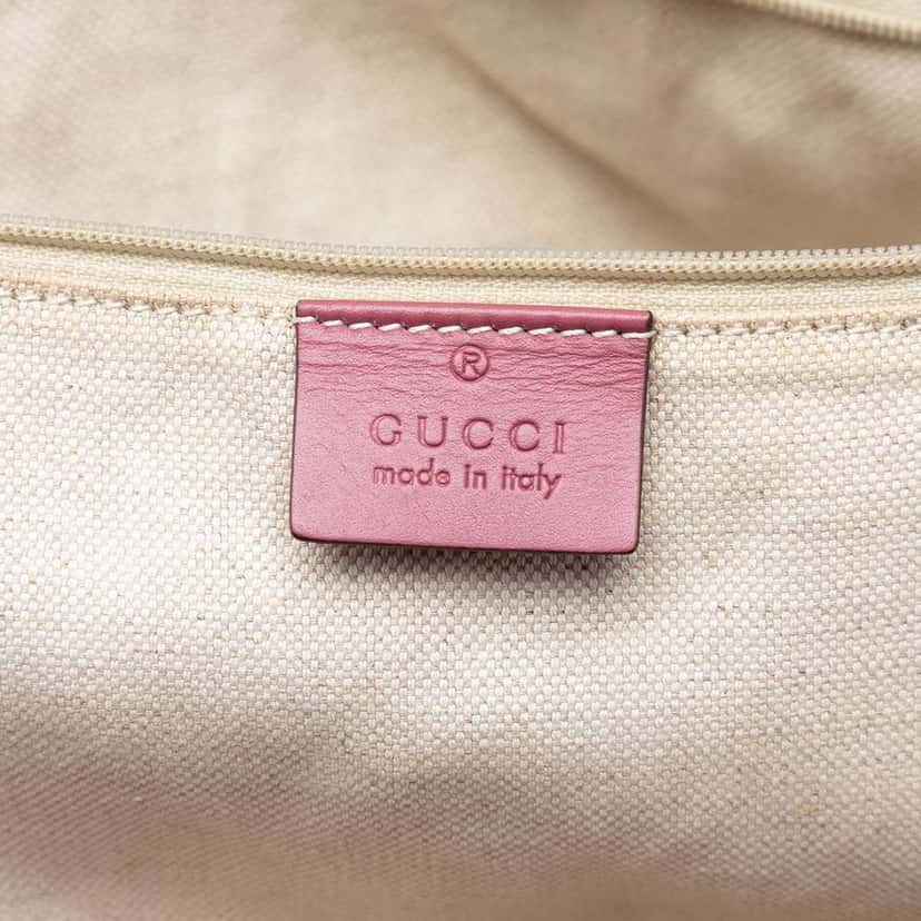 Gucci Large GG Canvas Sukey Tote Beige Canvas Very good condition - Box View