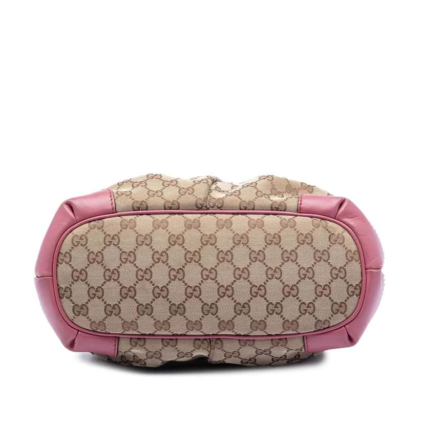 Gucci GG Canvas Sukey Satchel Beige Canvas Very good condition - Inside View
