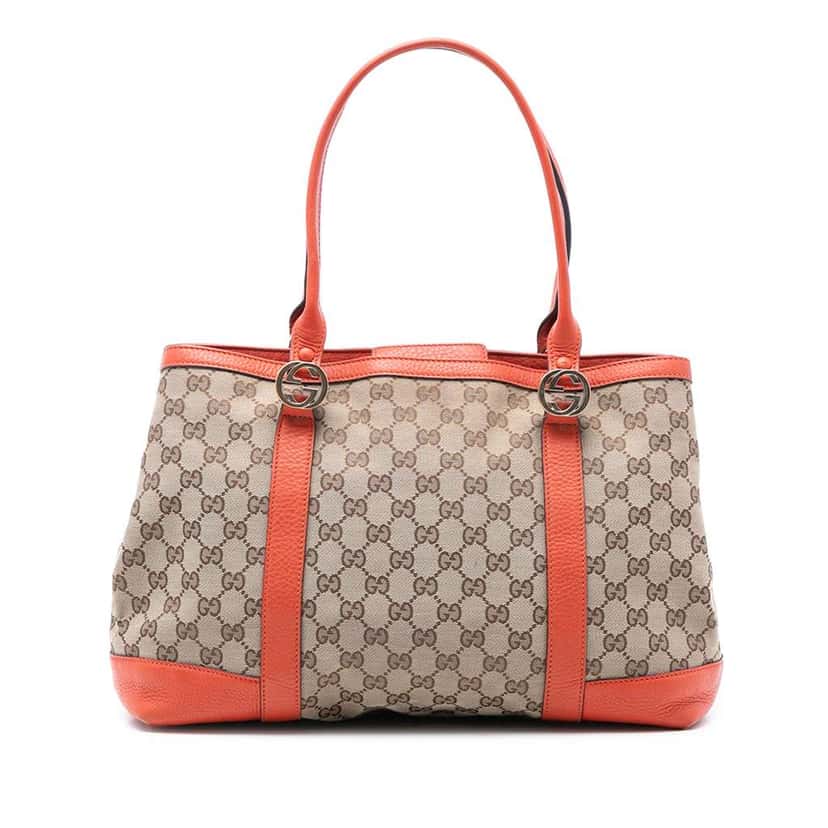 Gucci GG Canvas Miss GG Tote Beige Very good condition - Front View