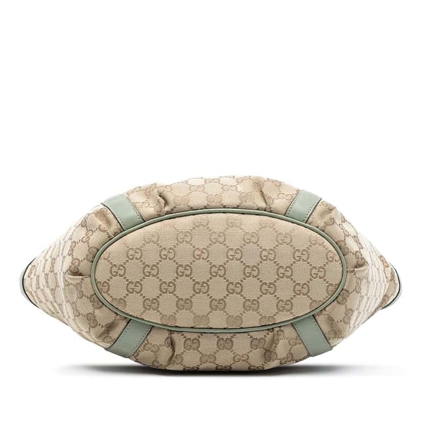 Gucci GG Canvas Abbey D Ring Tote Beige Very good condition - Inside View