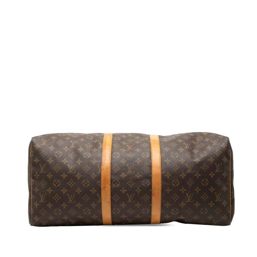 Louis Vuitton Monogram Keepall 55 Brown Good condition - Inside View
