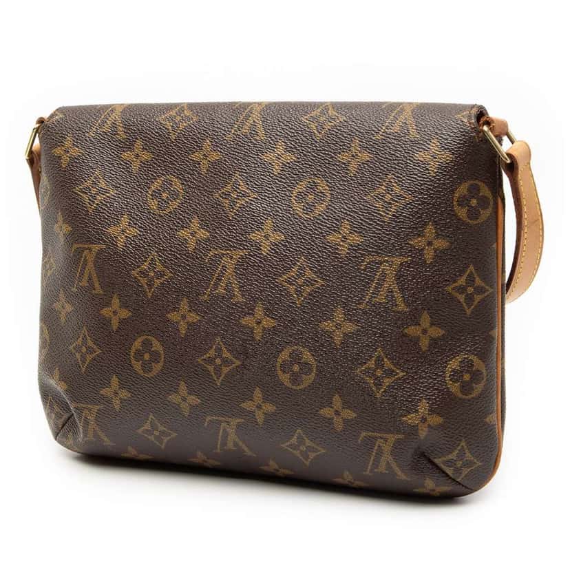 Louis Vuitton Monogram Musette Tango Short Strap Brown Very good condition - Back View