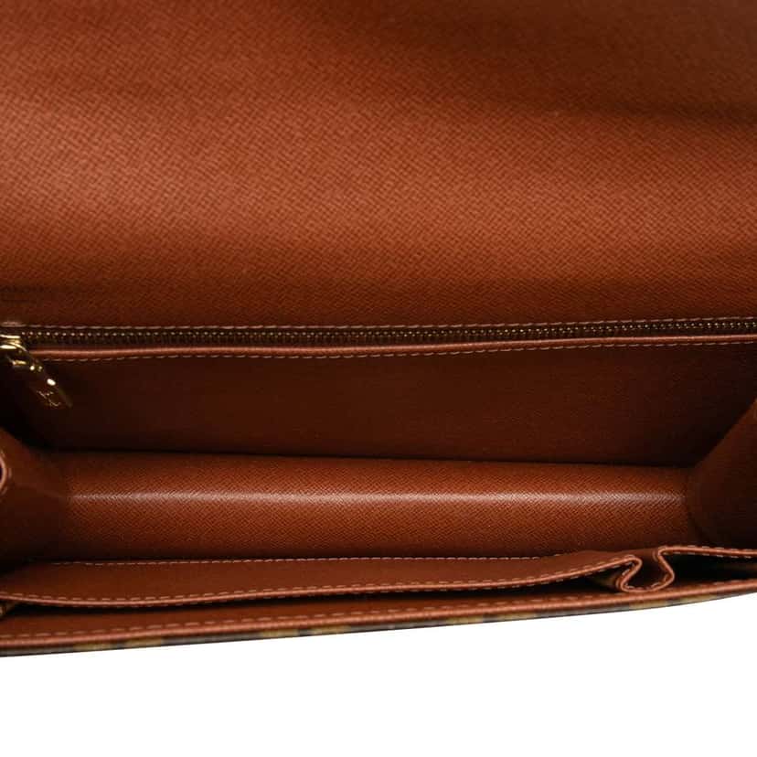 Louis Vuitton Monogram Pochette Dame PM Brown Very good condition - Model View