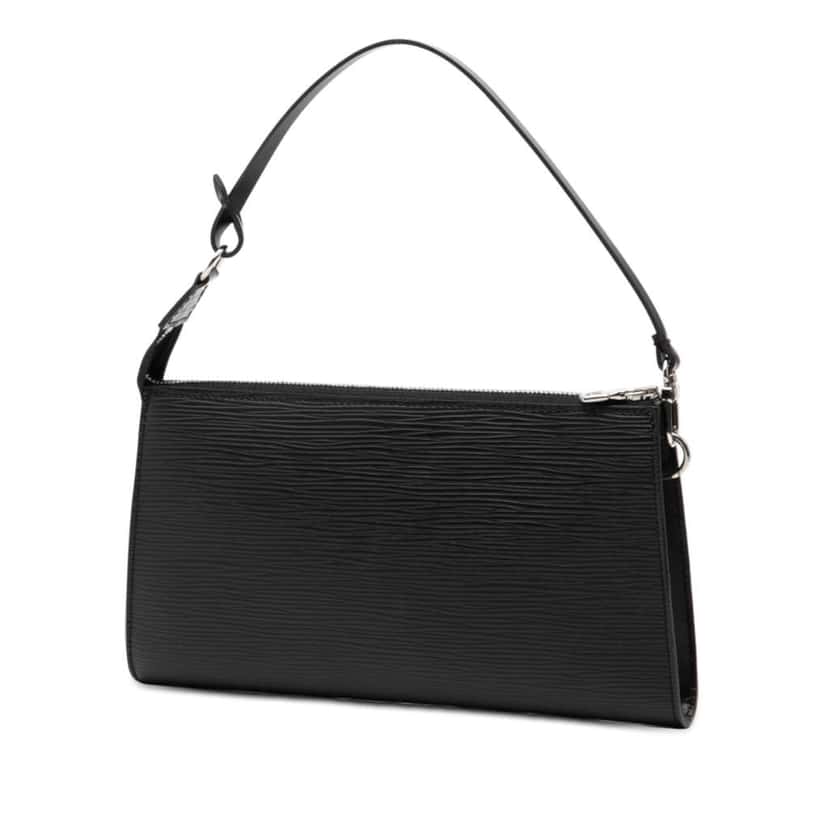 Louis Vuitton Epi Pochette Accessoires Black Leather Very good condition - Back View