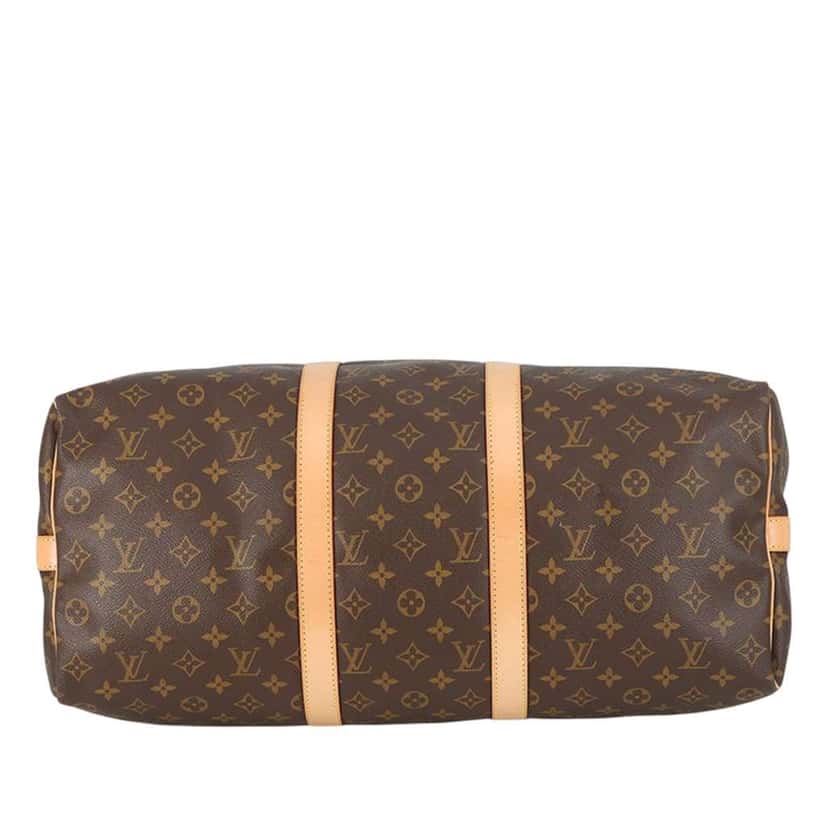 Louis Vuitton Monogram Keepall Bandouliere 50 Brown Very good condition - Inside View