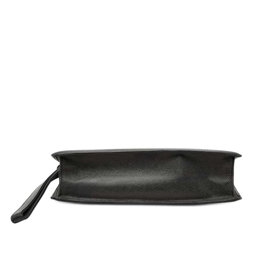 Louis Vuitton Taiga Selenga Black Leather Very good condition - Inside View